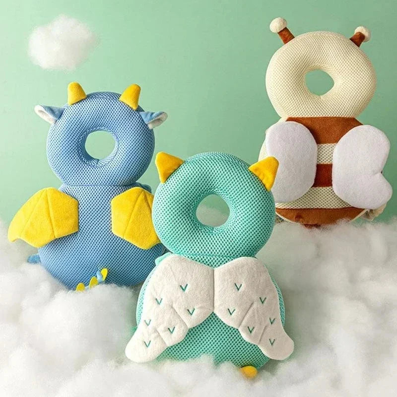 Baby Head Protector Pillow – Soft Backpack Cushion for Toddlers